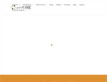 Tablet Screenshot of grandcare.com